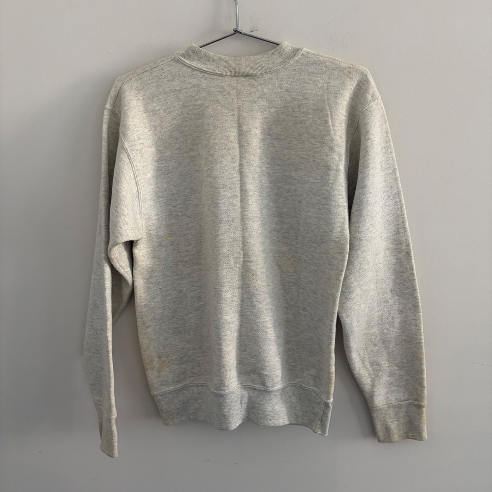 Vintage Collegiate Colors Duke University Sweatshirt Grey Blue Medium - Picture 5 of 8